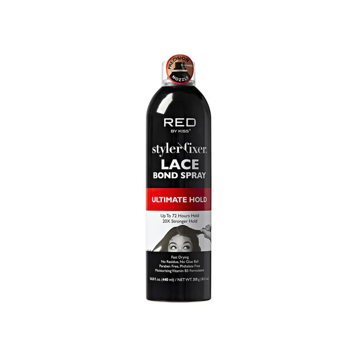 Red by Kiss Styler Fixer Lace Bond Spray - Ultimate Hold - Image 3