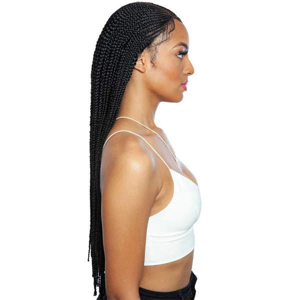 Red Carpet Premiere Invisible Braid Synthetic 13"x7" Lace Wig RCBI01 NICKI 28 Inch - Image 3