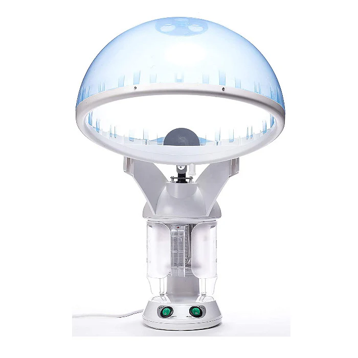 Red Pro Hair and Facial Steamer - HAIR THERAPY 2-IN-1 - Image 2