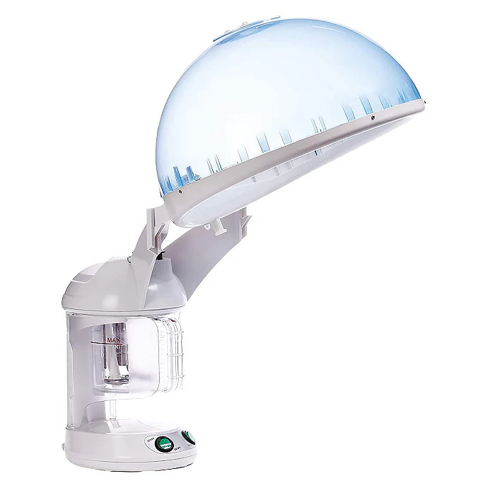 Red Pro Hair and Facial Steamer - HAIR THERAPY 2-IN-1 - Image 3