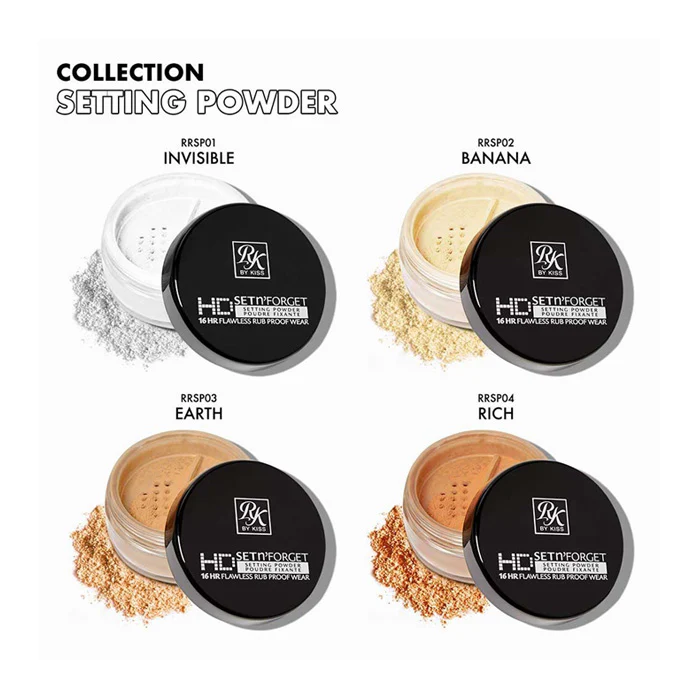 Ruby Kisses HD 16 HR Set N Forget Setting Powder Poudre Fixante - 0.4 Oz - Image 3