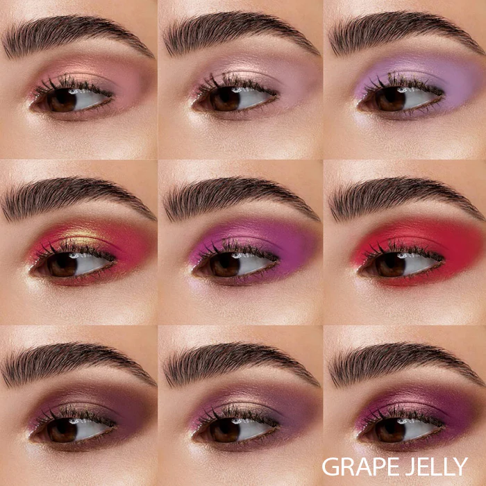 Ruby Kisses Makeup Eye Palette 9 Color - Image 6