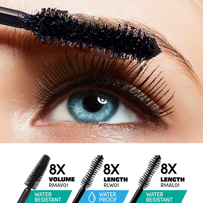 Ruby Kisses Waterproof Lengthening Mascara - RLW01 - Image 2