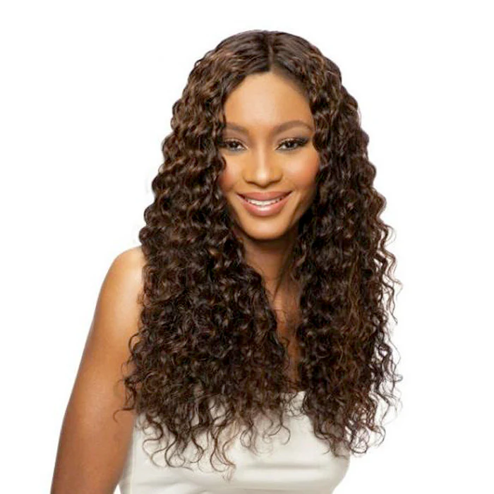 Saga Indian Remy 100% Human Hair LONG LOOSE DEEP 4 Pcs Wet & Wavy - Image 2