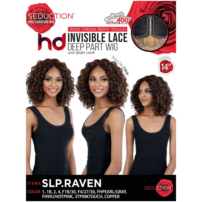 Seduction HD Deep Lace Part Wig - SLP.RAVEN - Image 6