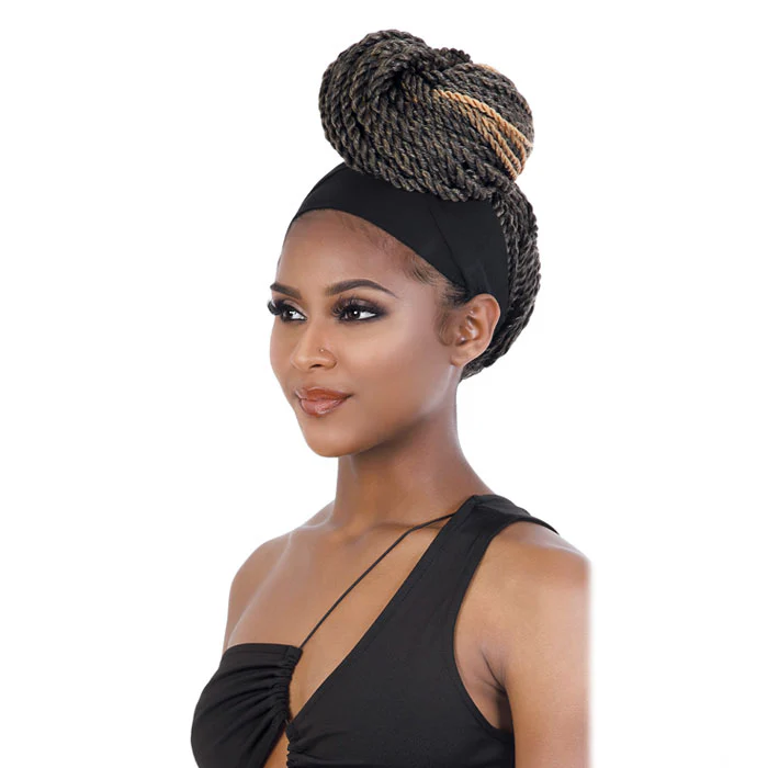 Seduction Quick Wrap with Headband Wig - WRAP.SEN 30" - Image 2