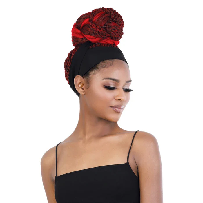 Seduction Quick Wrap with Headband Wig - WRAP.SNC 30" SENEGAL TWIST - Image 3