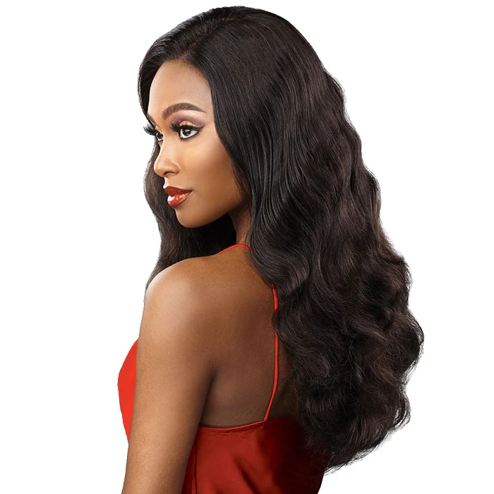 Sensationnel 100% Unprocessed Human Hair 13X4 HD Lace Wig - BODY WAVE 24 - Image 2