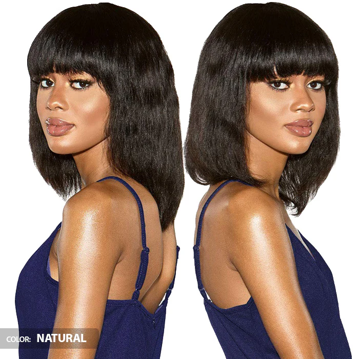 Sensationnel 12A 100% Virgin Human Hair Wet & Wavy Full Wig - BOHEMIAN BOB - Image 4