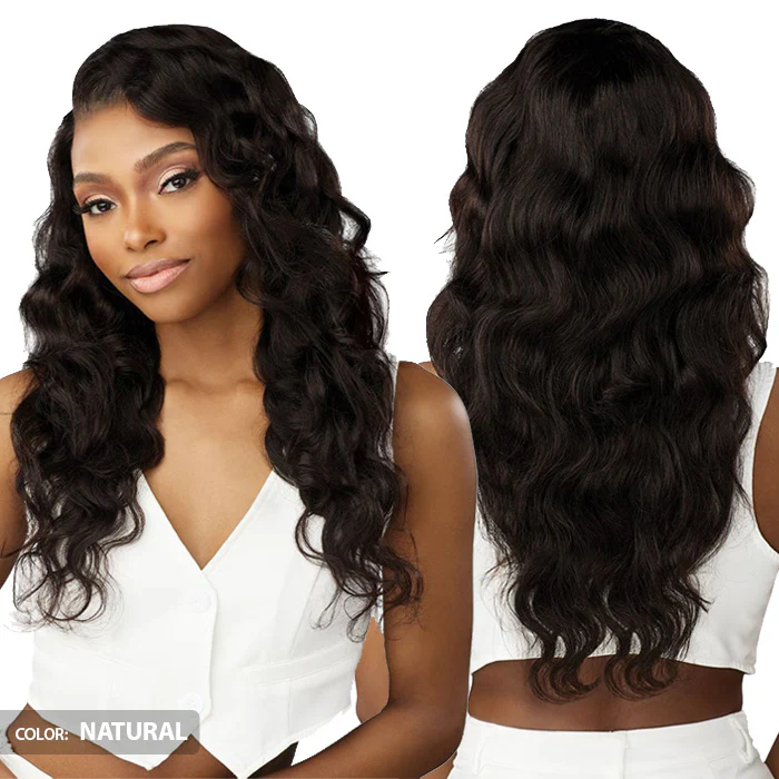Sensationnel 13A 100% Virgin Human Hair Glueless 13x4 HD Lace Frontal Wig - BODY WAVE 20"/24"/28" - Pre-Plucked - Image 2