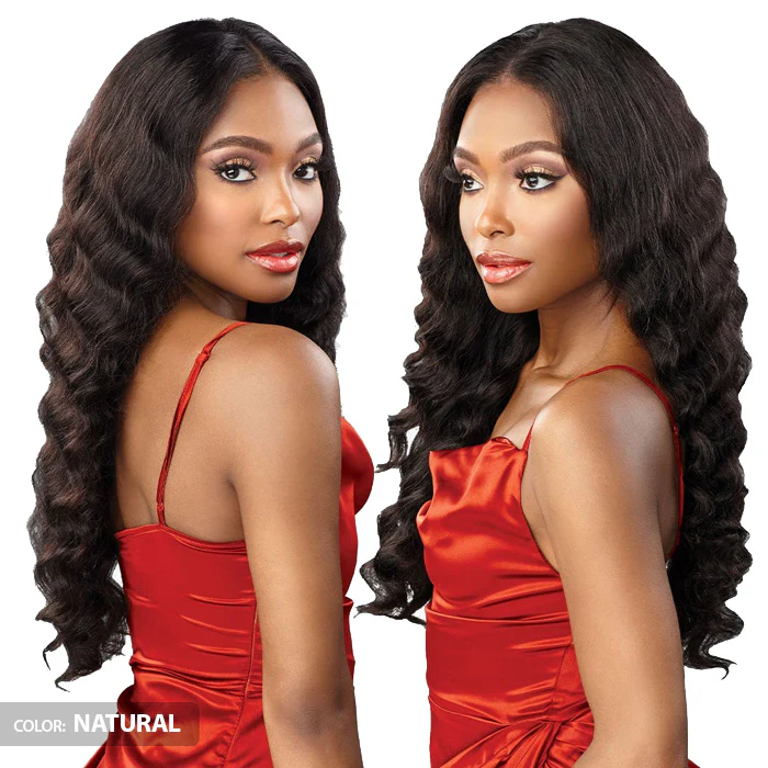 Sensationnel 15A 100% Unprocessed Human Hair 13X4 HD Lace Frontal Wig  - LOOSE WAVE 24 - Image 2