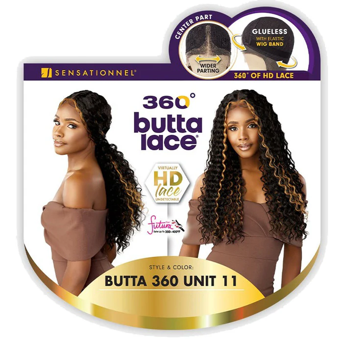 Sensationnel 360 Butta Lace Glueless HD Deep Center Part Lace Wig - BUTTA 360 UNIT 11 - Image 6