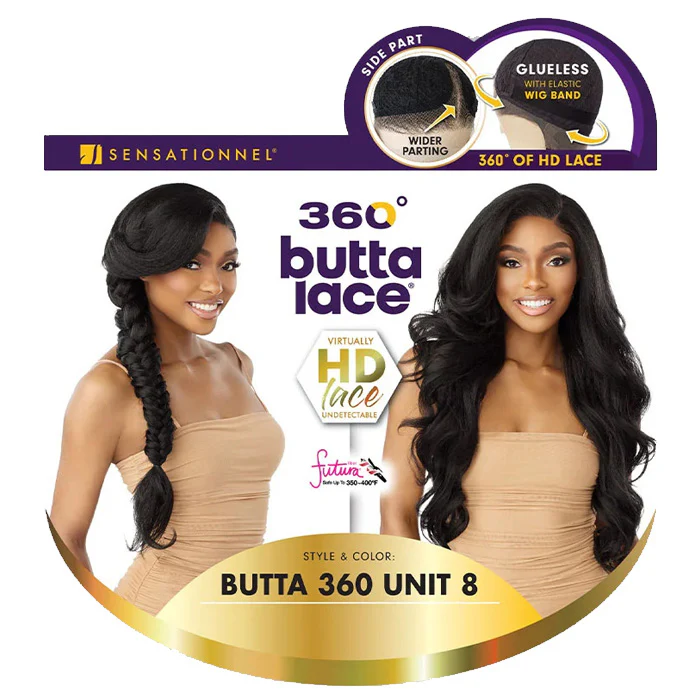 Sensationnel 360 Butta Lace Glueless HD Lace Wig - BUTTA 360 UNIT 8 - Image 6