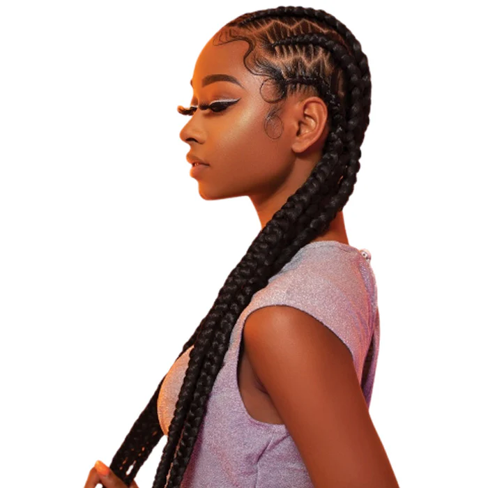 Sensationnel African Collection X-Pression Crochet Braid - 3X PRE-STRETCHED 58" - Image 2