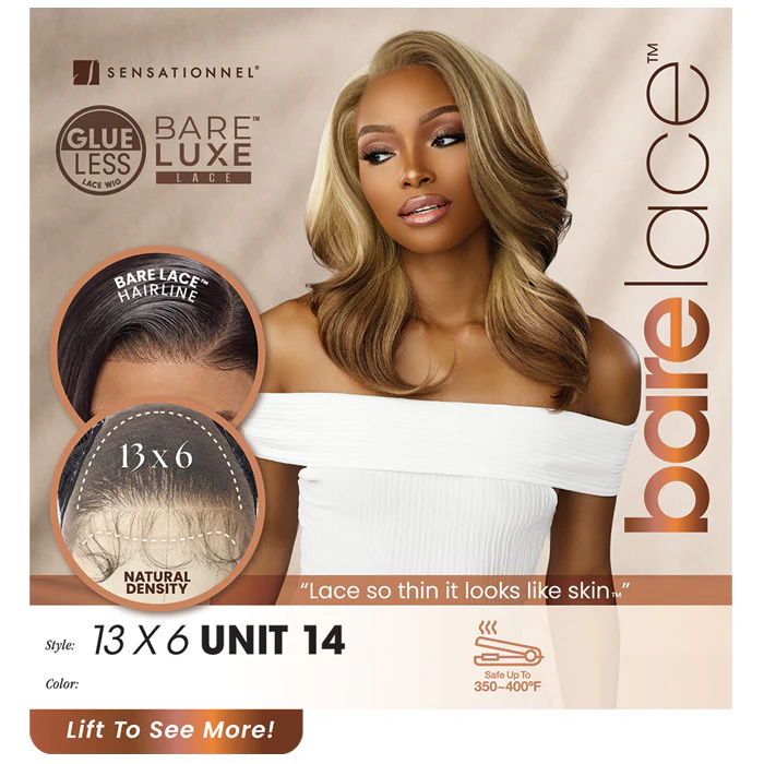Sensationnel Bare Lace Glueless 13x6 Lace Front Wig - 13x6 UNIT 14 - Image 7