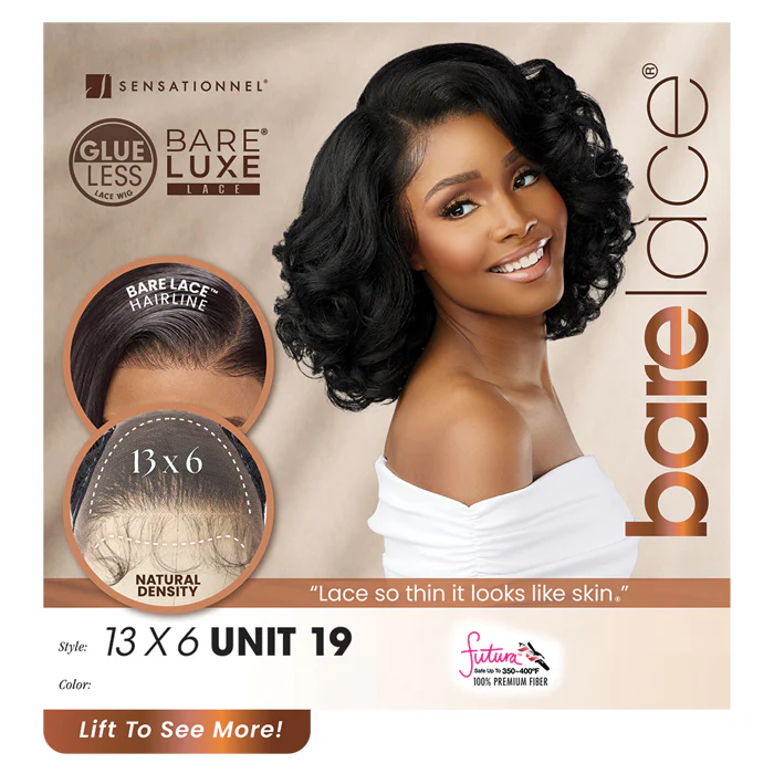 Sensationnel Bare Lace Glueless 13x6 Lace Front Wig - 13X6 UNIT 19 - Image 3