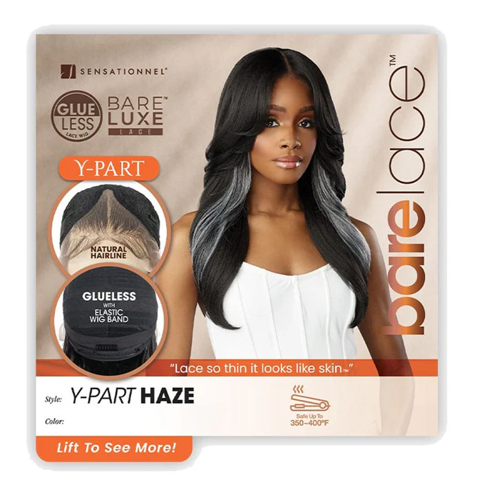 Sensationnel Bare Lace Glueless HD Lace Front Wig - Y-PART HAZE - Image 5