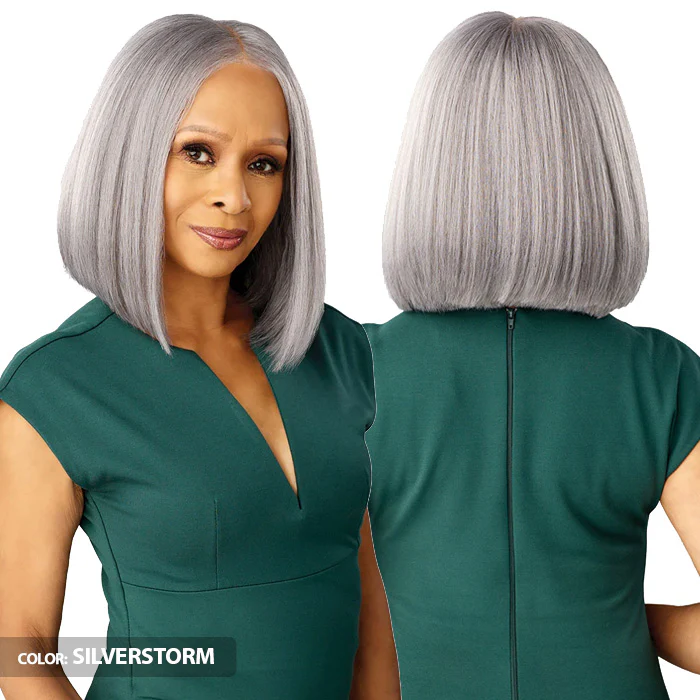 Sensationnel Bare Lace Platinum Glow Glueless 13x6 Lace Frontal Wig - AMANDINE - Image 3