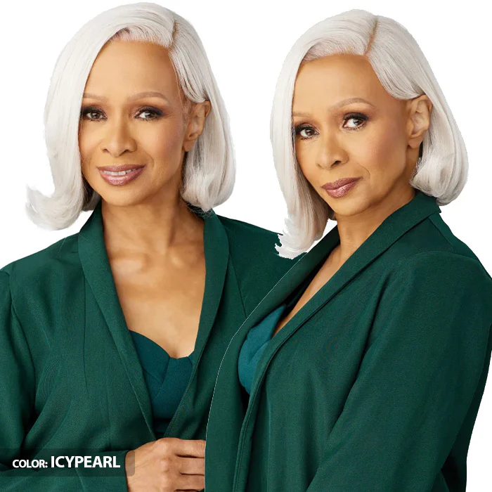 Sensationnel Bare Lace Platinum Glow Glueless 13x6 Lace Frontal Wig - JASMINE - Image 3