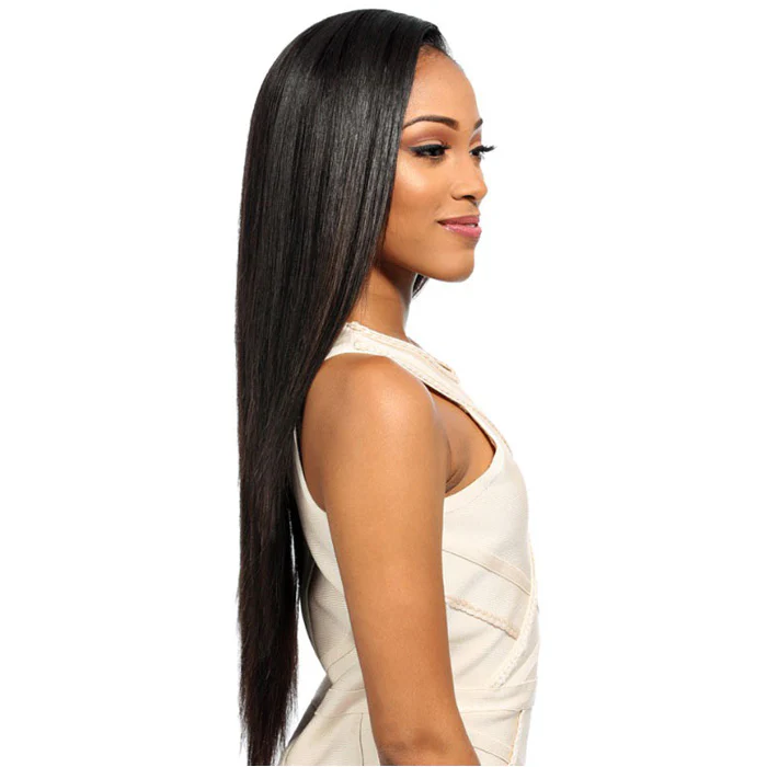 Sensationnel Bare & Natural Malaysian 100% Virgin Remi Weave - NATURAL YAKI 6 PCS + FREE CLOSURE - Image 4
