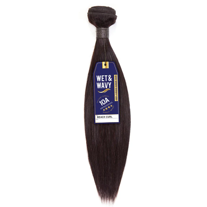 Sensationnel Bare & Natural Unprocessed Virgin HH Wet & Wavy 10A BEACH CURL 10"-20"