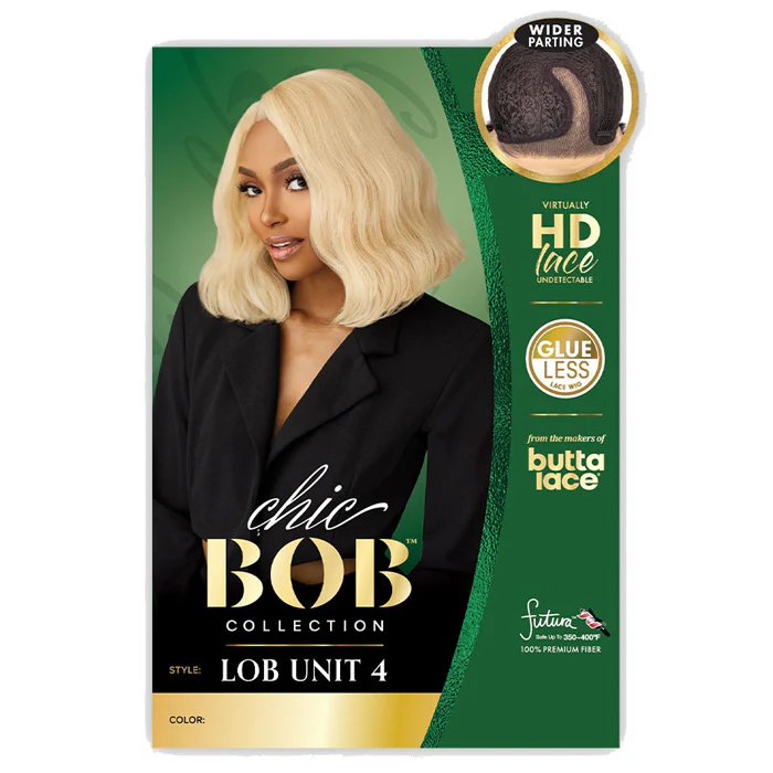 Sensationnel Butta Lace Chic Bob Collection Glueless HD 5" Deep Lace Front Wig - LOB UNIT 4 - Image 4