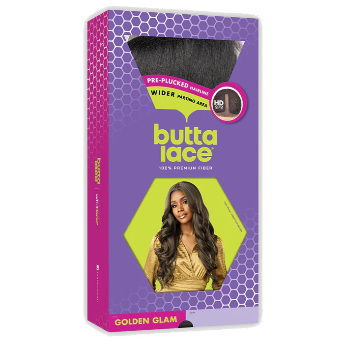 Sensationnel Butta Lace Glueless 5" Deep HD Lace Part Wig - GOLDEN GLAM - Image 4