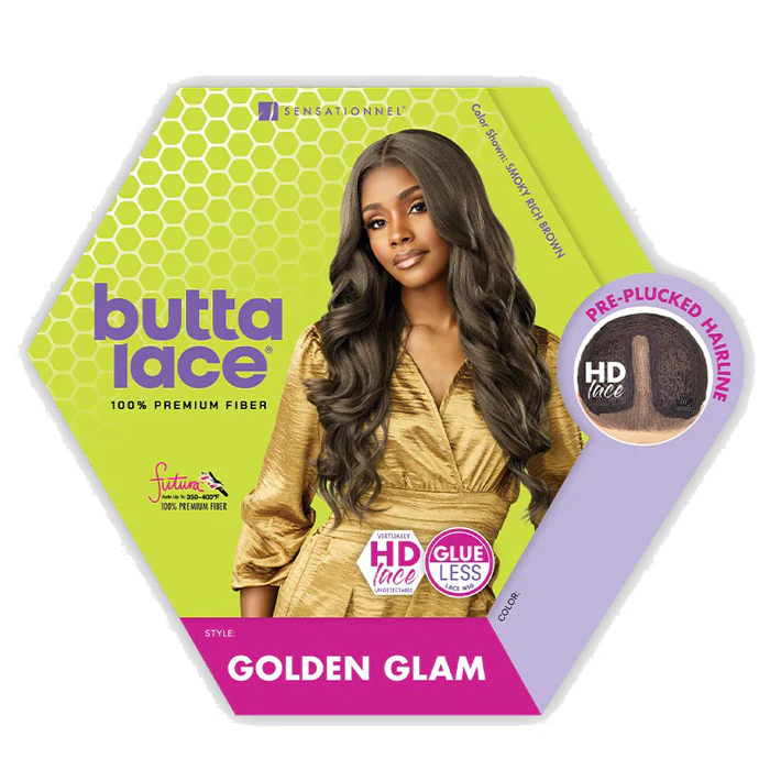 Sensationnel Butta Lace Glueless 5" Deep HD Lace Part Wig - GOLDEN GLAM - Image 5