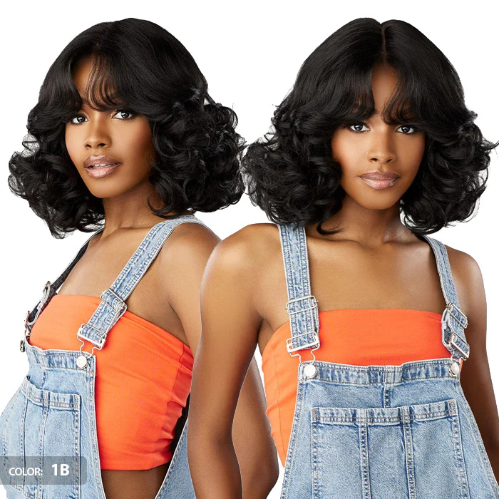 Sensationnel Butta Lace Glueless 5" HD Deep Lace Parting Front Wig - 90'S BANGS UNIT 914 - Image 3