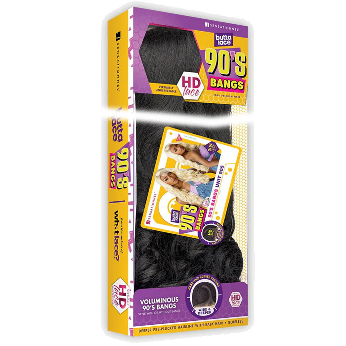 Sensationnel Butta Lace Glueless HD 5" Deep Lace Parting Front Wig - 90'S BANGS UNIT 905 - Image 6