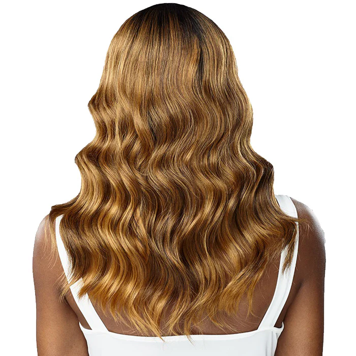 Sensationnel Butta Lace Human Hair Blend 5" Deep Parting HD Lace Front Wig - BEACH WAVE 20 - Image 4