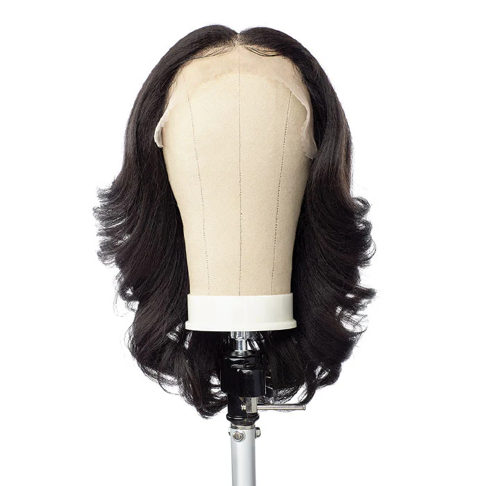Sensationnel Butta Lace Human Hair Blend HD 5" Deep Parting Lace Front Wig - BLOW OUT 16" - Image 5