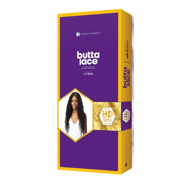 Sensationnel Butta Lace Human Hair Blend HD 5" Deep Parting Lace Front Wig - BOHEMIAN 28 - Image 5