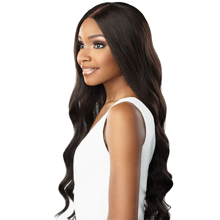 Sensationnel Butta Lace Human Hair Blend HD 5" Deep Parting Lace Front Wig - LOOSE WAVE 30 - Image 3