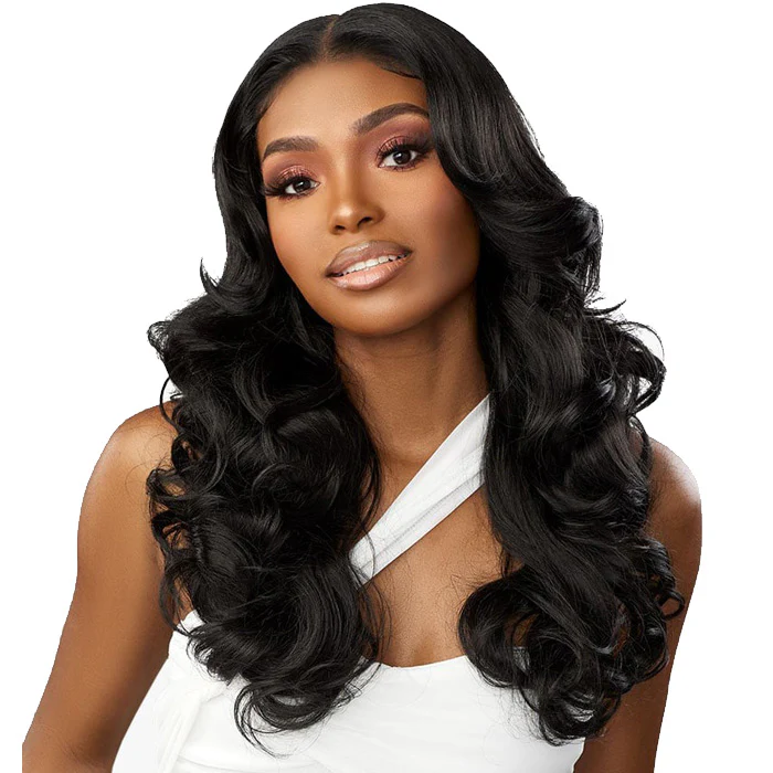 Sensationnel Butta Lace Human Hair Blend HD 5" Deep  Parting Lace Front Wig - VOLUME CURL 22" - Image 3