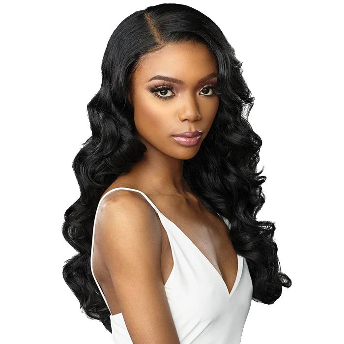 Sensationnel Butta Lace Human Hair Blend HD 5" Deep Parting Lace Wig - LOOSE DEEP 24 - Image 3