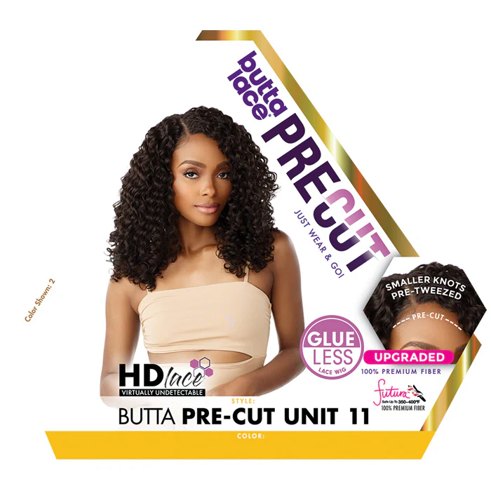 Sensationnel Butta Lace Pre-Cut Glueless 5" HD Deep Lace Parting Front Wig - BUTTA PRE-CUT UNIT 11 - Image 5