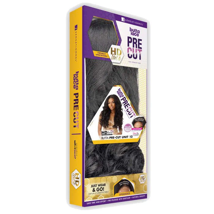 Sensationnel Butta Lace Pre-Cut Glueless 5" HD Deep Part Lace Front Wig - BUTTA PRE-CUT UNIT 12 - Image 5