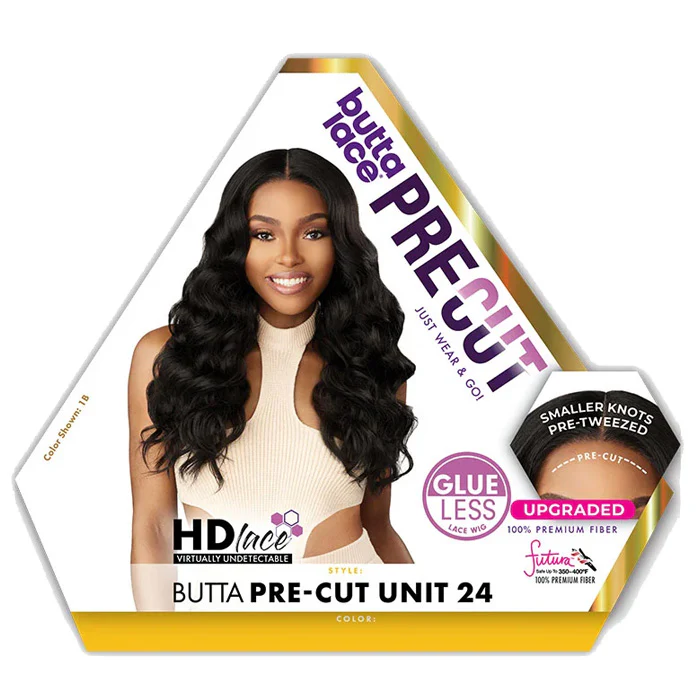 Sensationnel Butta Lace Pre-Cut Glueless HD 5" Deep Parting Lace Front Wig - BUTTA PRE-CUT UNIT 24 - Image 4