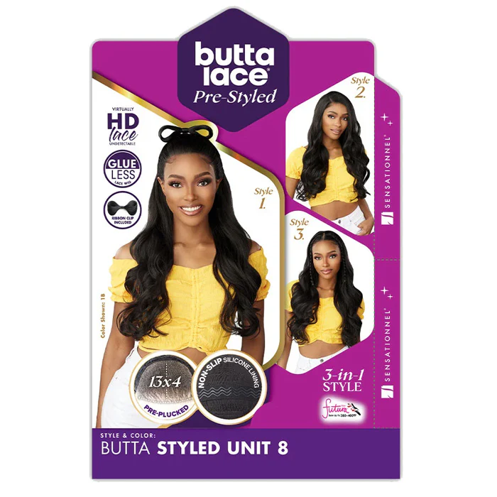 Sensationnel Butta Lace Pre-Styled Glueless HD 13x4 Lace Frontal Wig - STYLED UNIT 8 - Image 5