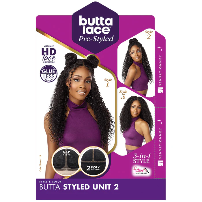 Sensationnel Butta Lace Pre-Styled Glueless HD Lace Front Wig - BUTTA STYLED UNIT 2 - Image 9
