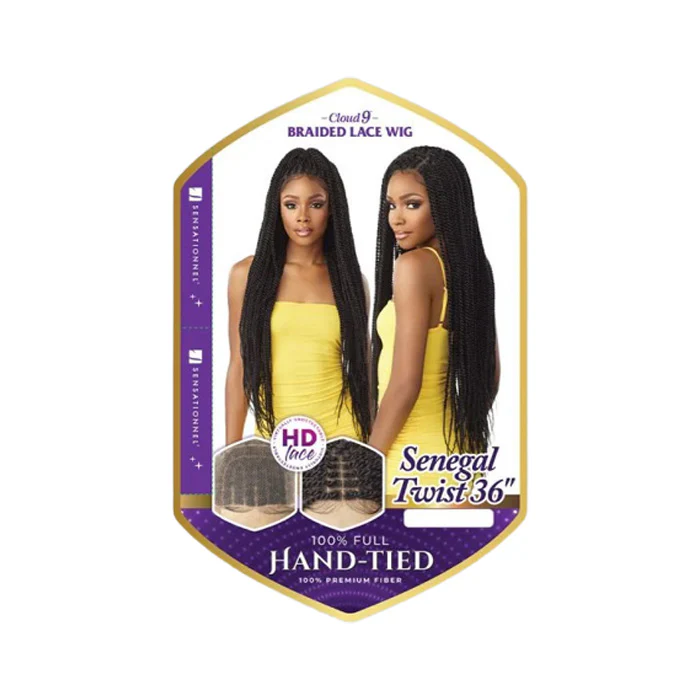 Sensationnel Cloud 9 100% Full Hand Tied Lace Wig - SENEGAL TWIST 36 - Image 5
