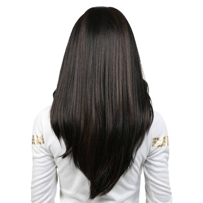 Sensationnel Cloud 9 Dream Muse Swiss Silk Based Human Hair Blend Lace Frontal Wig - CATHERINE - Image 5