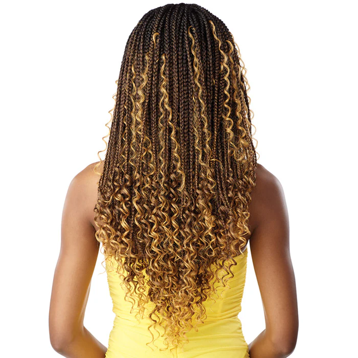 Sensationnel Cloud 9 Glueless HD 4X4 Braided Lace Front Wig - BOHO BOX BRAID 30" - Image 6