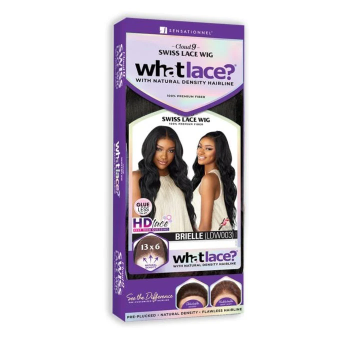 Sensationnel Cloud 9 Glueless What Lace 13x6 HD Swiss Lace Front Wig - BRIELLE - Image 6
