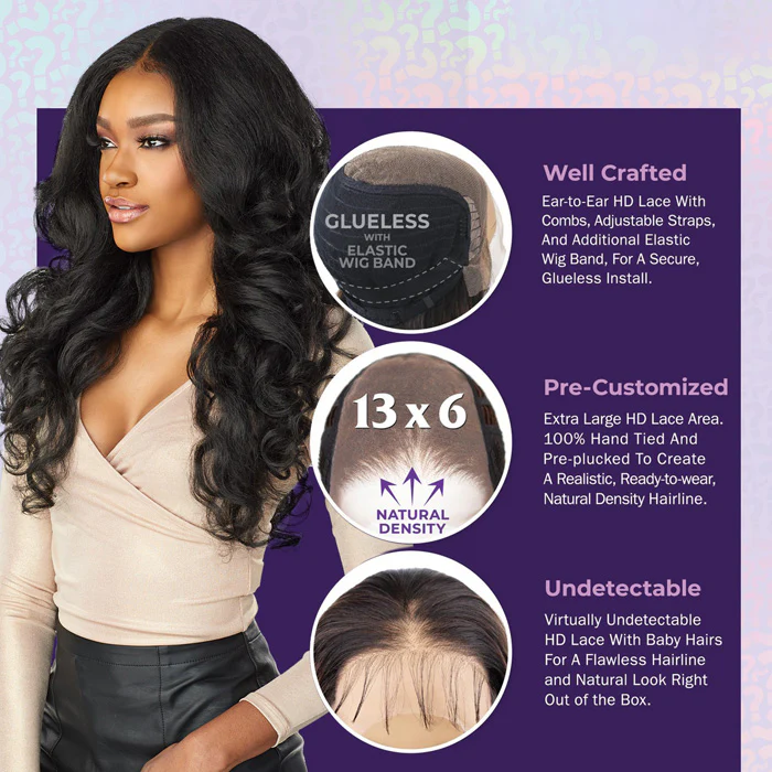 Sensationnel Cloud 9 Glueless What Lace Swiss 13x6 HD Lace Front Wig - LATISHA - Image 7