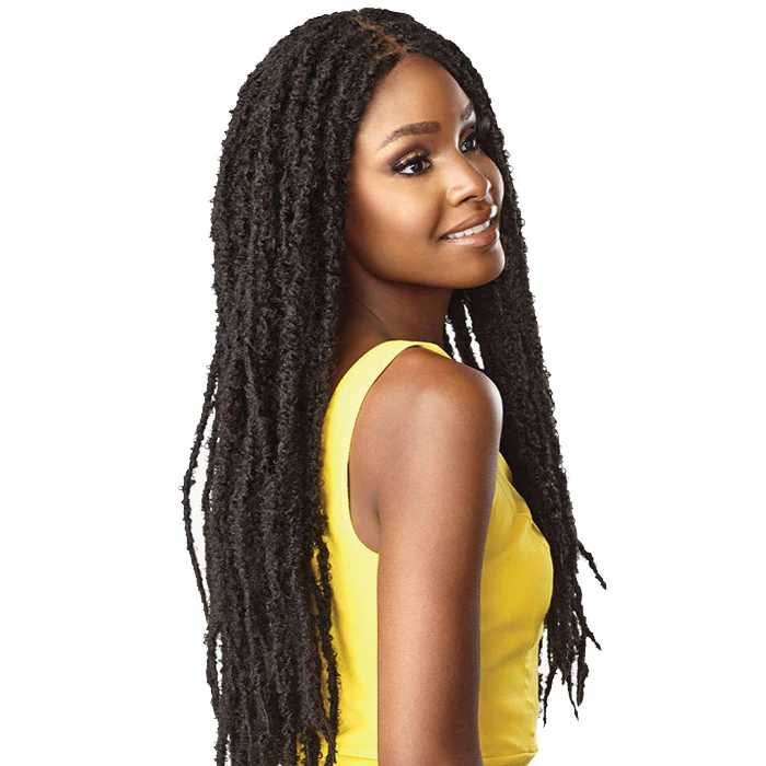 Sensationnel Cloud 9 Swiss Lace HD 4X4 Part Braided Lace Front Wig - BUTTERFLY LOCS 30 - Image 3
