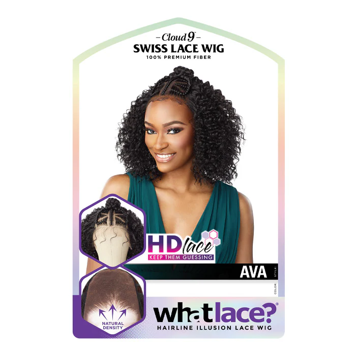 Sensationnel Cloud 9 What Lace Swiss Lace HD 13x6 Front Lace Pre-Braided Wig - AVA - Image 5