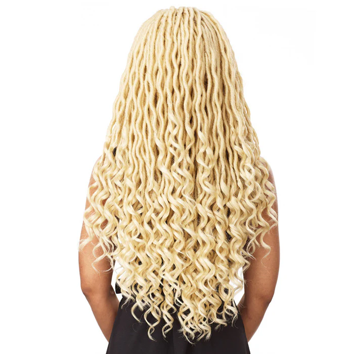 Sensationnel Cloud 9 Synthetic 4x4 Part Swiss Lace Wig GODDESS LOCS - Image 5