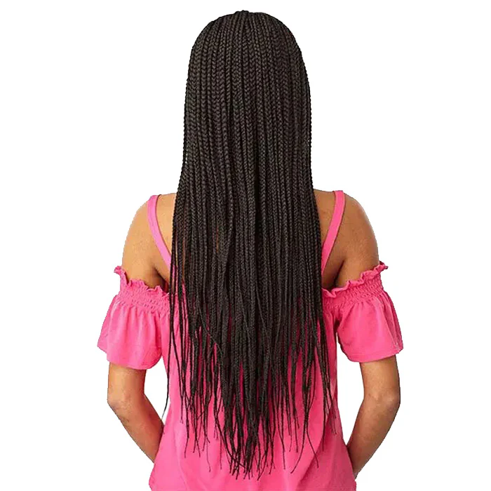 Sensationnel Cloud 9 Hand-Braided 13x5 Part Swiss Lace Front Wig - FULANI CORNROW - Image 5